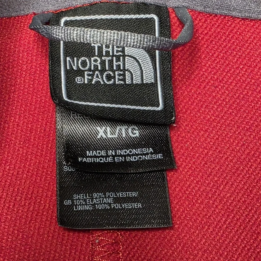 The North Face Apex Pullover Mens XL Rust Orange‎ Quarter Zip Jacket